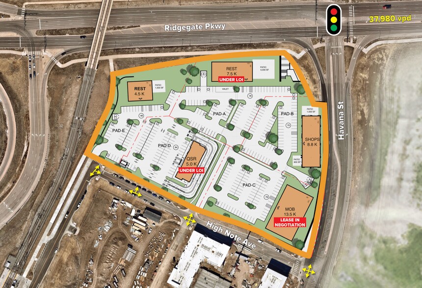 More Photos Of Ridgegate @ Havana Street, Lone Tree Land For Lease