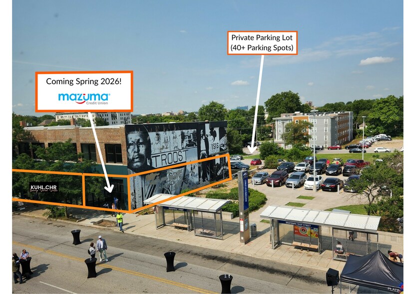 Primary Photo Of 3104-3116 Troost Ave, Kansas City Storefront Retail Office For Lease