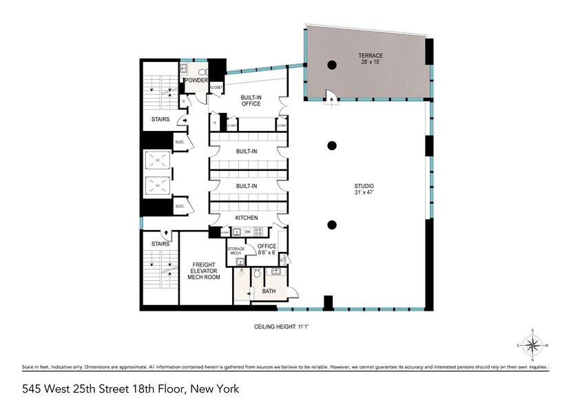 More Photos Of 543-545 W 25th St, New York Loft Creative Space For Sale