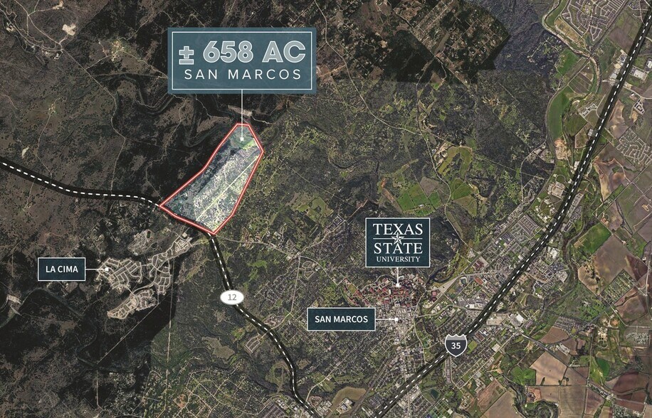 Primary Photo Of 2802 Ranch Road 12, San Marcos Land For Sale