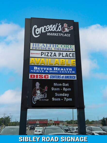 More Photos Of 13620-13720 Sibley Rd, Riverview General Retail For Lease