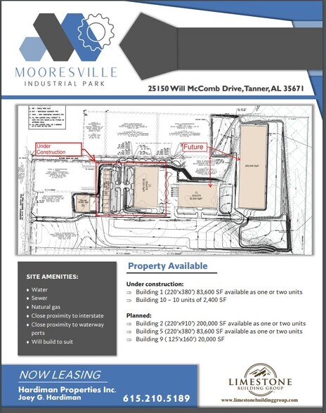 More Photos Of 25150 & Mooresville Road, Tanner Unknown For Lease