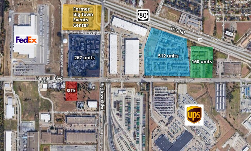 Primary Photo Of 4800 Samuell, Mesquite Land For Sale