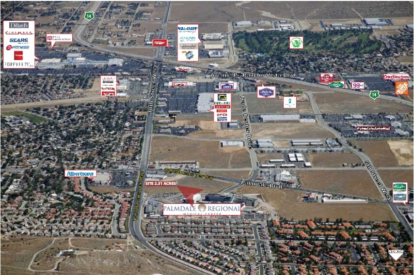 More Photos Of 10th St W @ Tierra Subsida Ave, Palmdale Land For Sale