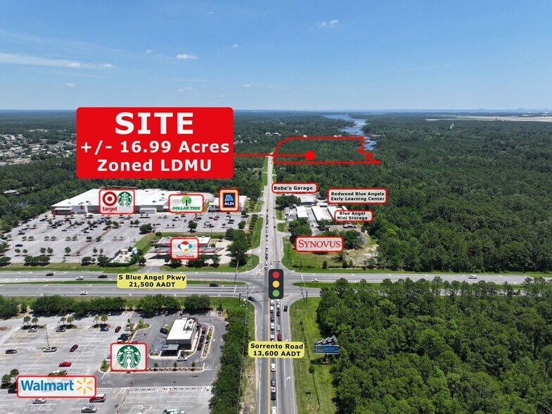 More Photos Of 9910 Sorrento Rd, Pensacola Land For Sale