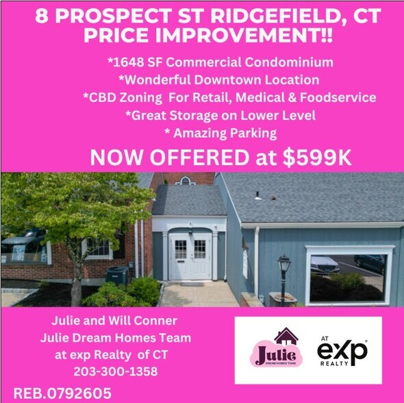 More Photos Of 8 Prospect St, Ridgefield Storefront Retail Office For Sale