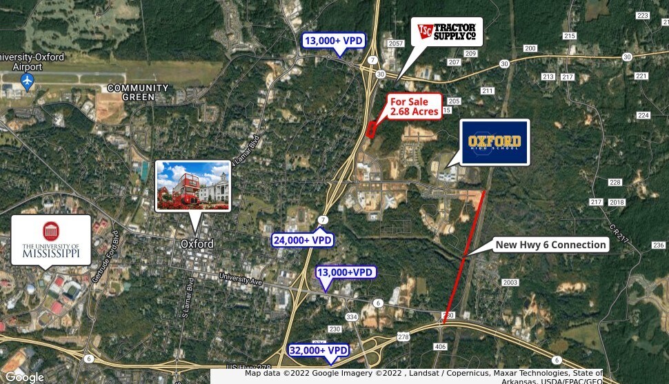 More Photos Of Ed Perry Blvd, Oxford Land For Sale