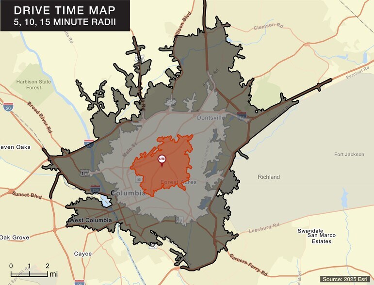 More Photos Of 2905 Two Notch Rd, Columbia Distribution For Lease