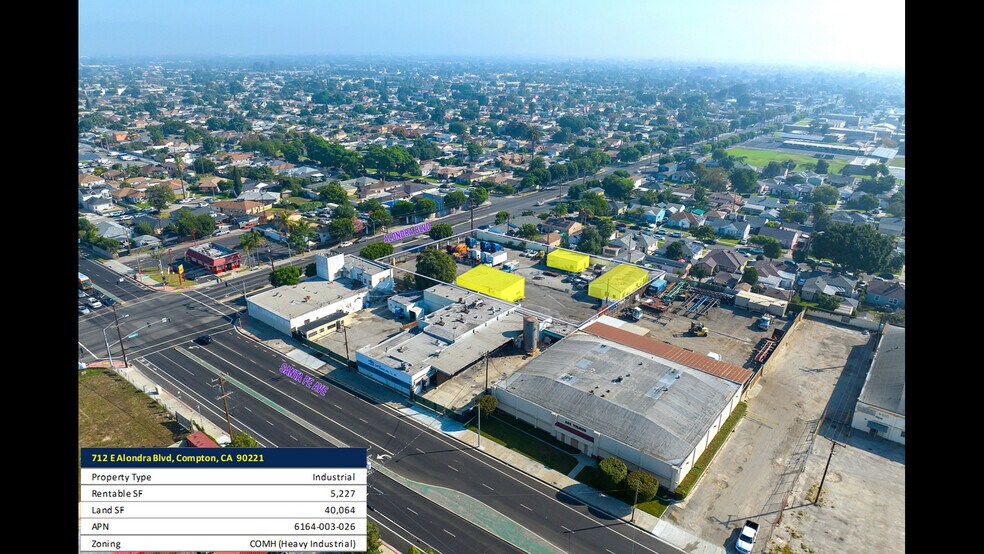 More Photos Of 712 E Alondra Blvd, Compton Warehouse For Lease