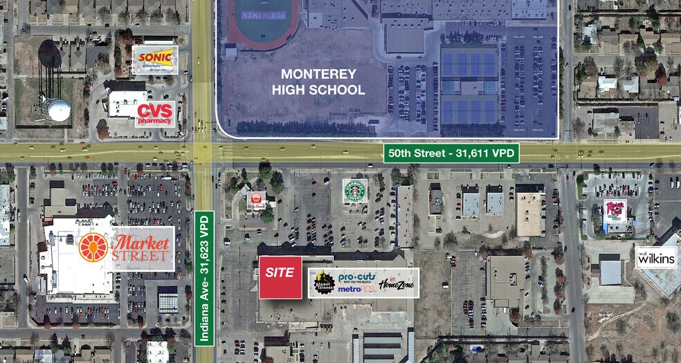 More Photos Of 3249 50th St, Lubbock Supermarket For Lease