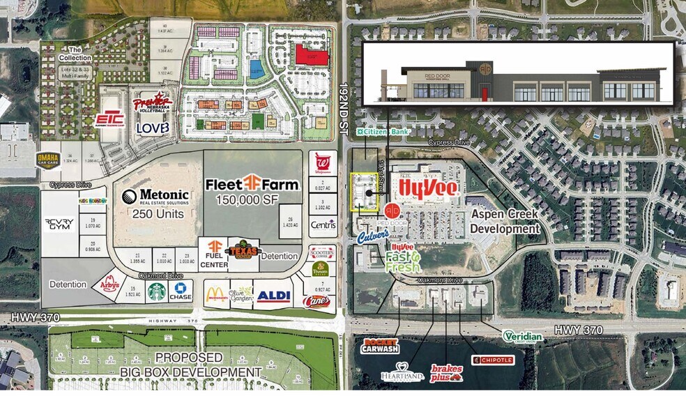 More Photos Of 10950 S 191st St, Gretna General Retail For Lease