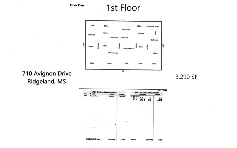 More Photos Of 710 Avignon Dr, Ridgeland Medical For Sale
