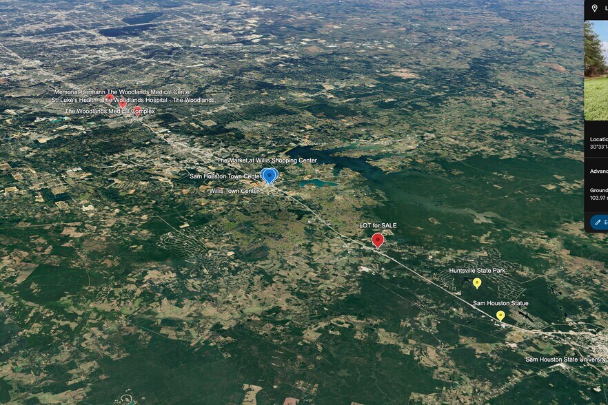 More Photos Of TBD 6.92 acres Interstate 45, New Waverly Land For Sale