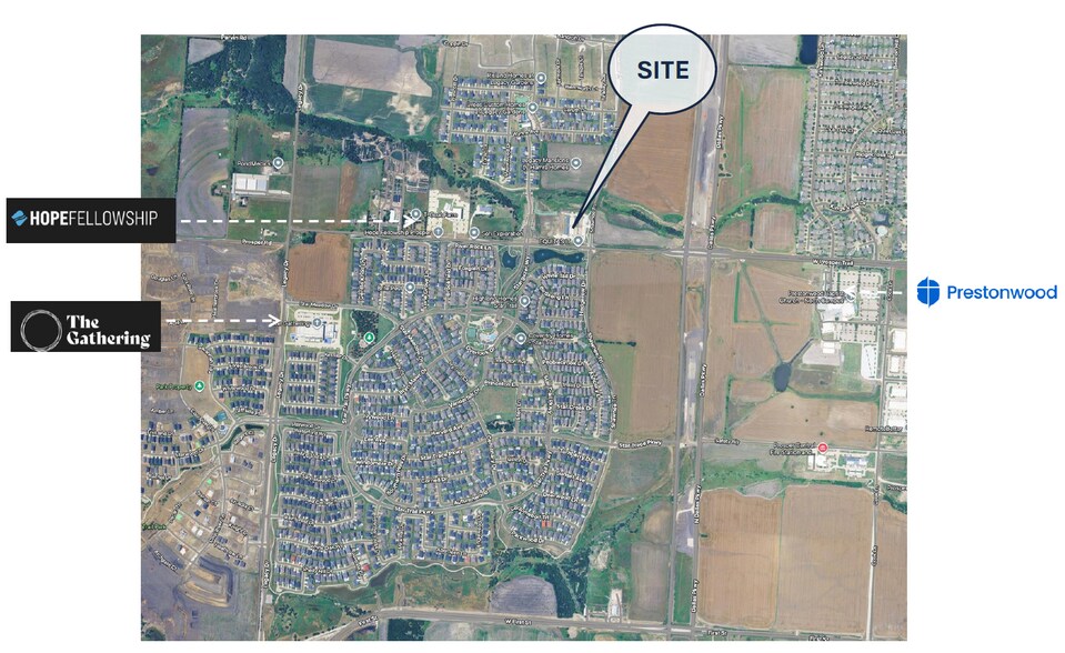 More Photos Of 1630 W Prosper Trl, Prosper Medical For Lease