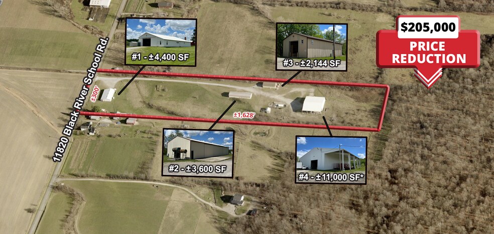 More Photos Of 11820 Black River School Rd, Homerville Manufacturing For Sale