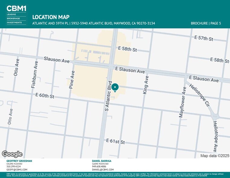 More Photos Of 5932-5940 Atlantic Blvd, Maywood Unknown For Lease