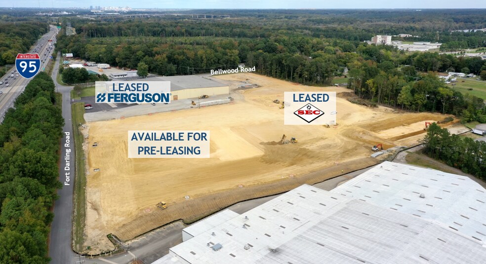 Primary Photo Of 8331 Fort Darling Rd, Richmond Warehouse For Lease