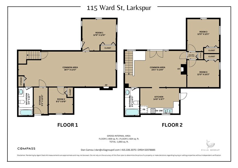More Photos Of 499-503 Magnolia Ave, Larkspur Storefront Retail Residential For Sale