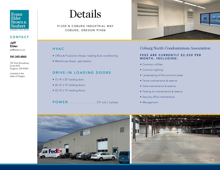 More Photos Of 91230 Coburg Industrial Way, Eugene Warehouse For Lease
