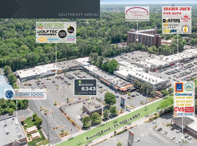 More Photos Of 6343 Roswell Rd NE, Sandy Springs General Retail For Sale