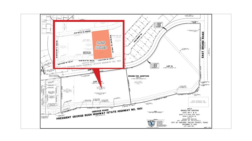 More Photos Of 4780 President George Bush hwy, Garland Land For Sale