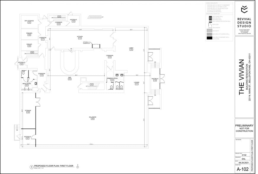 More Photos Of 221 N Main St, Bellefontaine Loft Creative Space For Sale