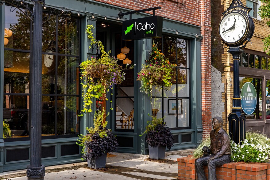 Primary Photo Of 144 S Main St, Independence Storefront Retail Office For Sale