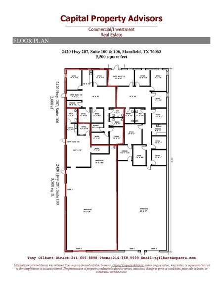 More Photos Of 2400 Highway 287 N, Mansfield Unknown For Lease