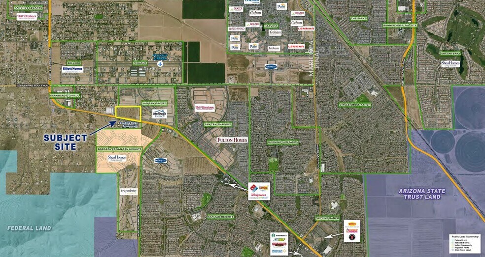 More Photos Of Hunt Highway, Queen Creek Land For Lease