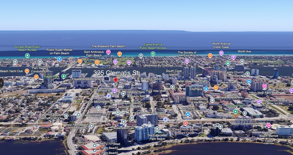 More Photos Of 325 Clematis St, West Palm Beach Restaurant For Sale