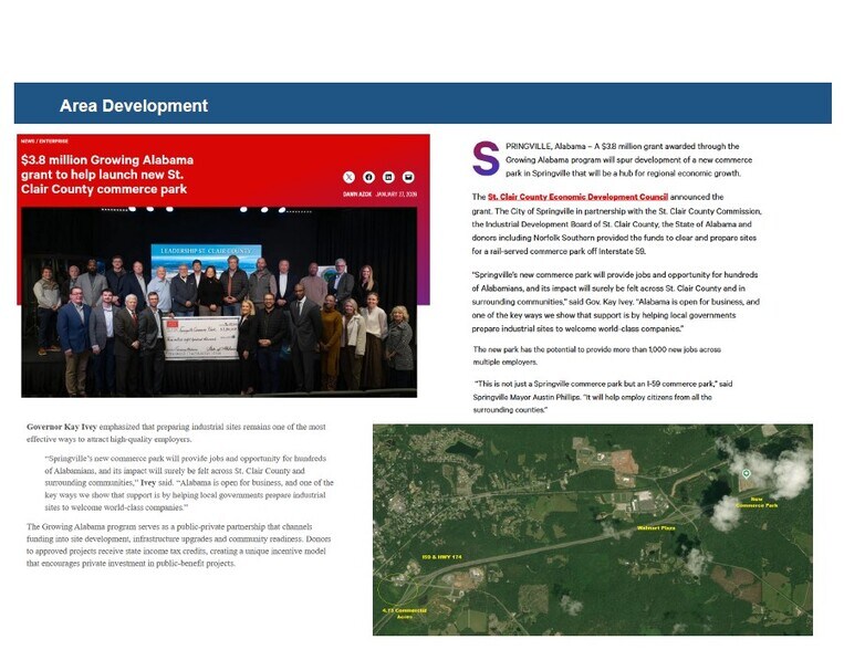 More Photos Of I-59 and Hwy 174, Springville Land For Sale