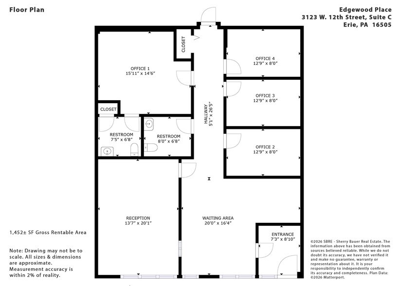 More Photos Of 3123 W 12th St, Erie Medical For Lease