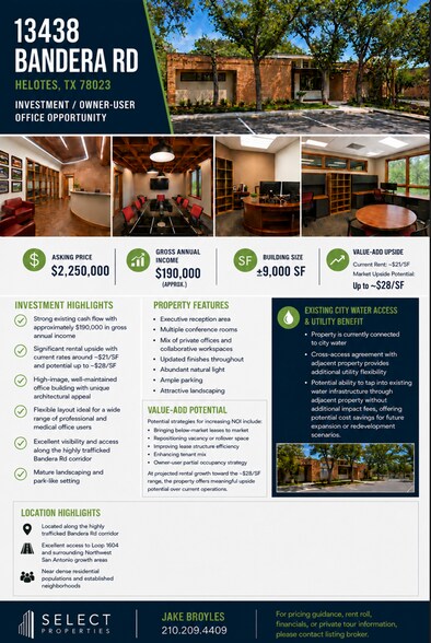 More Photos Of 13438-1 Bandera Rd, Helotes Office For Sale