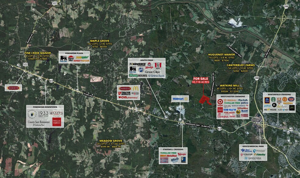 More Photos Of 0 Manakintown Ferry Road, Powhatan Land For Sale