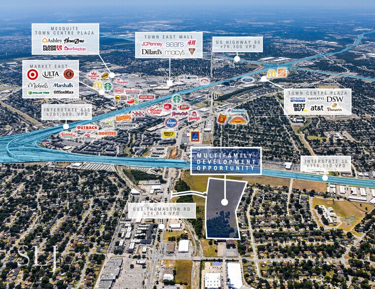 More Photos Of 2749 Interstate 30, Mesquite Land For Sale