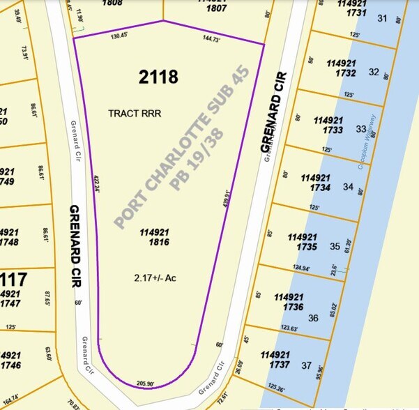 More Photos Of Grenard Cir, North Port Land For Sale