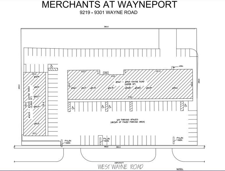 More Photos Of 9219-9301 Wayne Rd, Romulus Unknown For Lease