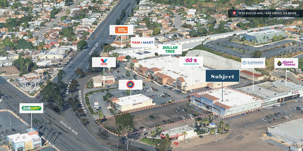 Primary Photo Of 1735 Euclid Ave, San Diego Drugstore For Lease