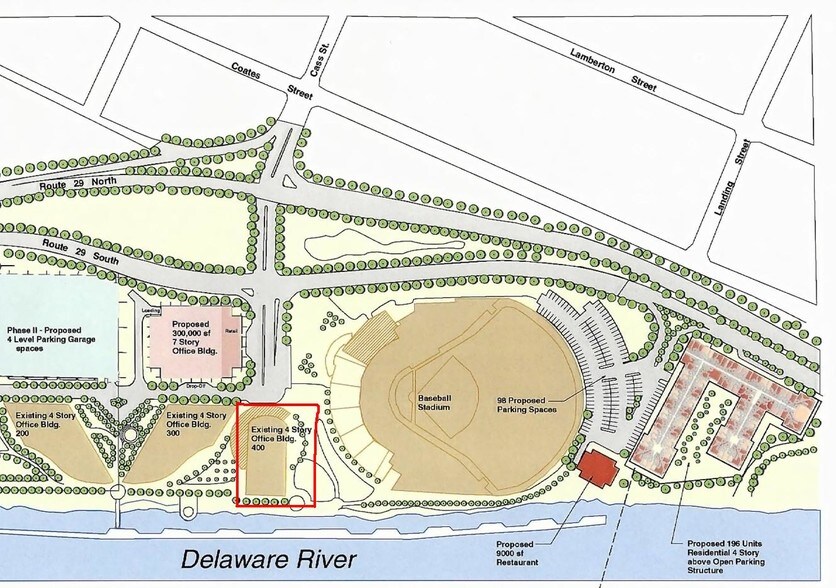 More Photos Of 400 Riverview Plz, Trenton Office For Lease