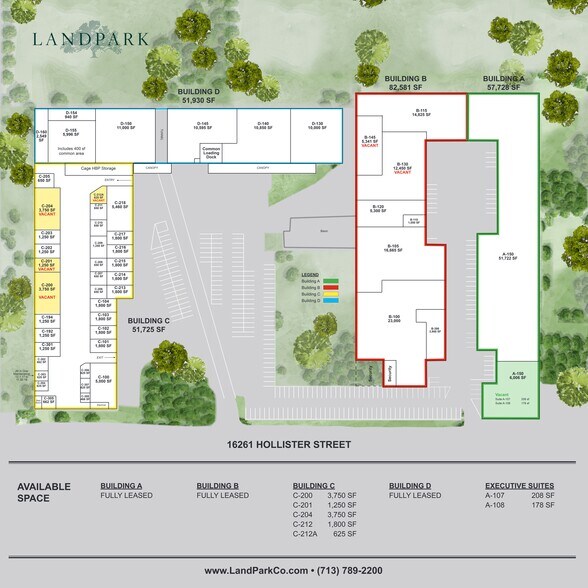 More Photos Of 16261 Hollister St, Houston Unknown For Lease