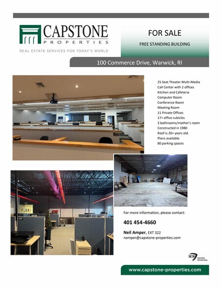 More Photos Of 100 Commerce Dr, Warwick Flex For Sale