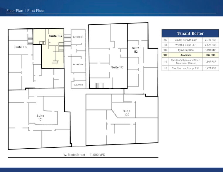 More Photos Of 402 W Trade St, Charlotte Office For Lease