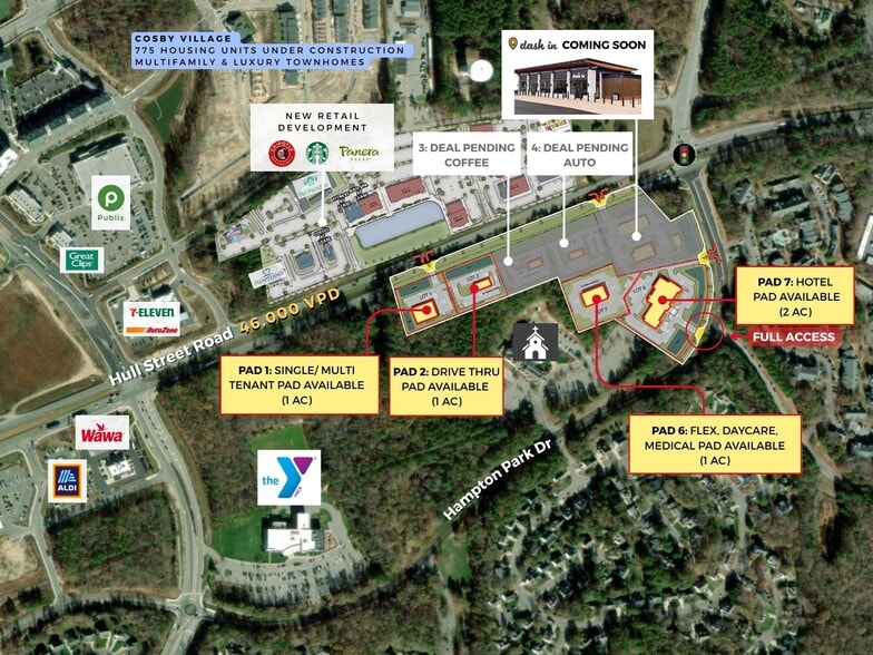 More Photos Of 15500 Hampton Park Dr, Chesterfield Land For Lease