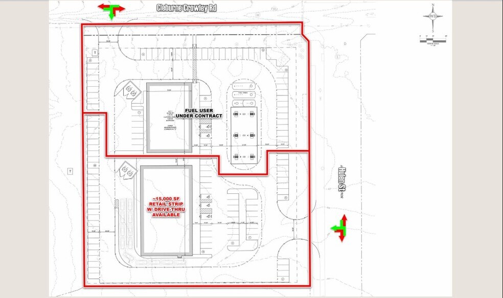 More Photos Of Hulen St & Cleburne Crowley Rd, Crowley Unknown For Lease