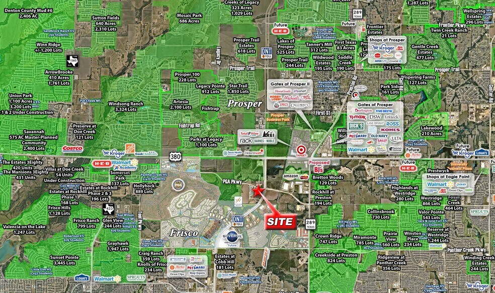 More Photos Of SWQ of Dallas North Tollway & PGA Pkwy, Frisco Unknown For Lease