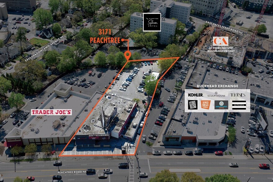 More Photos Of 3171 Peachtree Rd NE, Atlanta General Retail For Sale