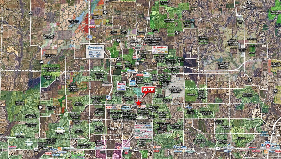 More Photos Of NEQ of Preston Rd & Frontier Pky, Prosper General Retail For Lease