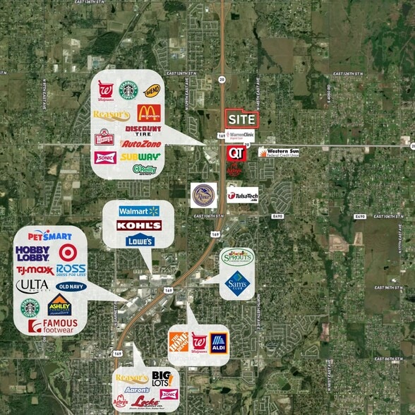 More Photos Of 11980 N 145th East Ave, Collinsville Land For Sale