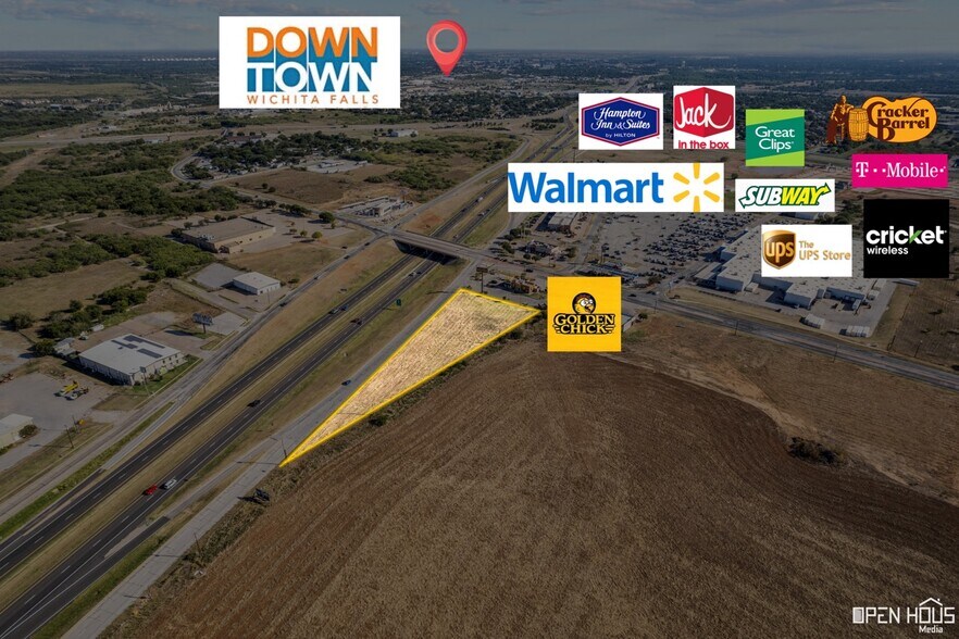 More Photos Of 2912 Central Fwy, Wichita Falls Land For Sale