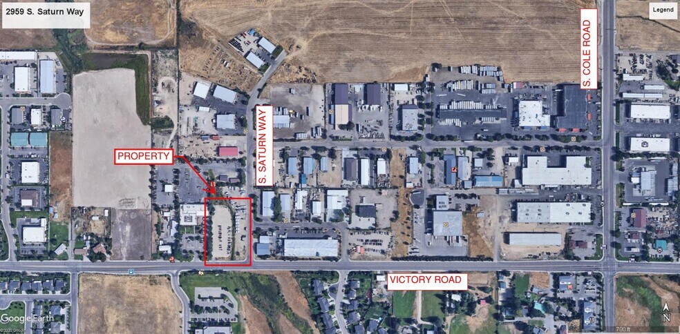 Primary Photo Of 2959 S Saturn Way, Boise Land For Sale